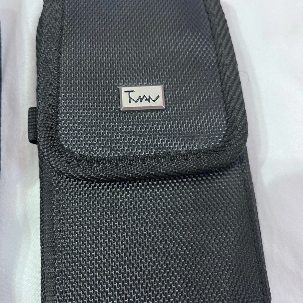 Black Cell Phone Holster with Clip 2